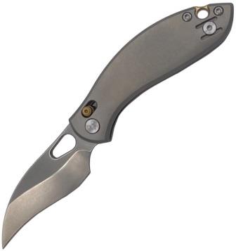 GM12511 GiantMouse GM13 Crossbar Lock Pocket Knife Titanium