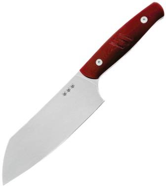 GM12894 GiantMouse Santoku Chefs Knife Red G10