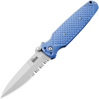 Hardcore Hardware Australia HHA Covert 01 Linerlock Pocket Knife Blue - HBBCOVERT01BBBL