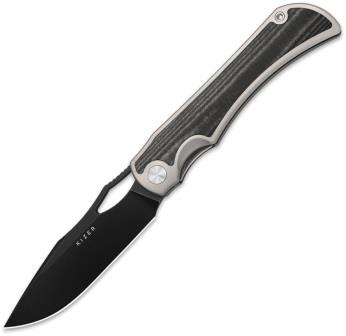 KI4763LDA2 Kizer Allure Linerlock Pocket Knife Norplex Micarta