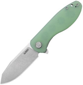 KUB358L Kubey Master Chief Linerlock Pocket Knife Jade