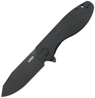 Kubey Master Chief Linerlock Pocket Knife Black - KUB358N