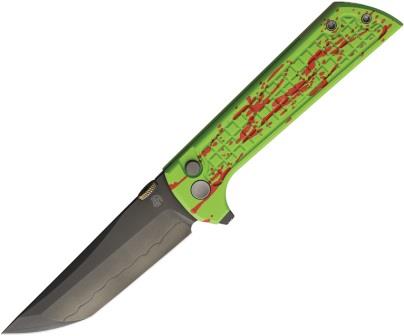 NMB2404GZOM North Mountain Blade Chop 2 Button Lock Pocket Knife Zombie