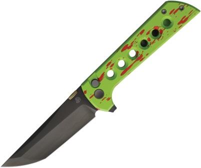 NMB2404HZOM North Mountain Blade Chop 2 Button Lock Pocket Knife Zombie