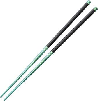 SPCC1SGR Spartan Chopsticks Satin Titanium Green