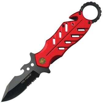 TF2027FD Tac Force Rescue Folder Spring Assisted Opening Linerlock Pocket Knife