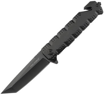 TF2028BK Tac Force Rescue Folder Spring Assisted Opening Linerlock Pocket Knife