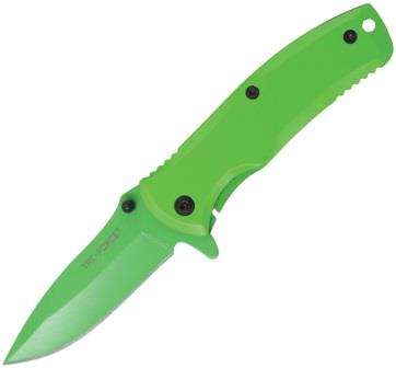 TF848GN Tac Force Spring Assisted Folder Framelock Pocket Knife