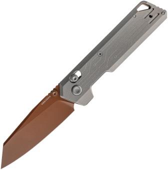VOSA3520 Vosteed Parallel Crossbar Lock Pocket Knife Purple Titanium