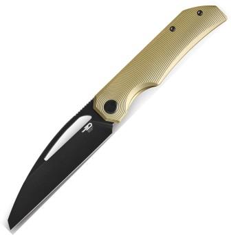 BTKT2503B Bestech Taipan Framelock Pocket Knife M-Cut