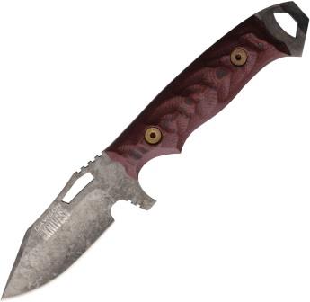 Dawson Steadfast Fixed Blade Knife Black/Red - DW60424