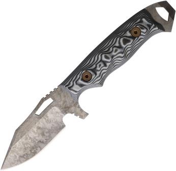 Dawson Steadfast Fixed Blade Knife Black/White - DW60585