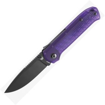 FLY1395PB Flytanium Arcade Lite Shark-Lock Pocket Knife Purple