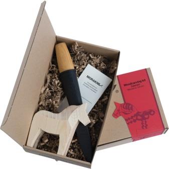 FT02634 Morakniv Woodcarving Knife Kit Dala Horse