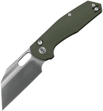 Ironfly Yolo Button Lock Pocket Knife Army Green - IFVF02GN