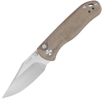 Kizer Cutlery Drop Bear 2 Button Lock Pocket Knife - KIV36192CC1