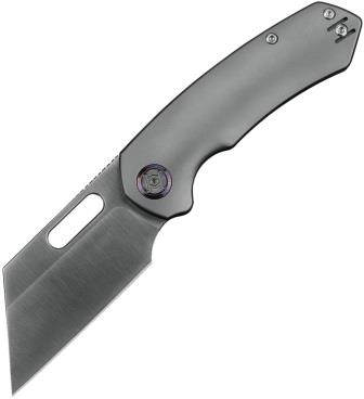 KUNK710T1A Kunwu Primo Framelock Pocket Knife Gray