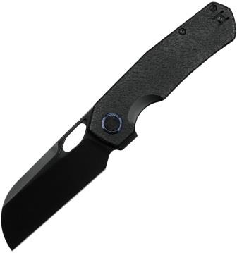 KUNS703LR2 Kunwu S-Tao II Framelock Pocket Knife DLC