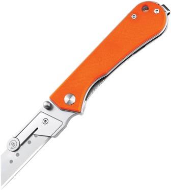 NUKNIVES U23 Kumpanter Linerlock Pocket Knife Orange - NUKU232004
