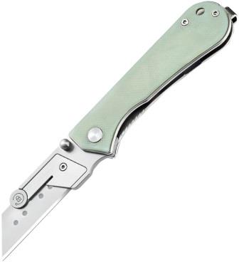 NUKU232005 NUKNIVES U23 Kumpanter Linerlock Pocket Knife Jade