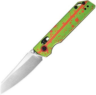 OKNXENZG Oknife XEN Framelock Pocket Knife Zombie Green