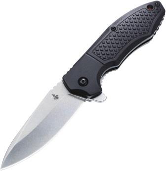 Saffire Lojo+ Linerlock Pocket Knife Spring Assisted Opening Black - SFFA111402