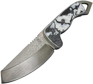 Shed 2025 Sheepsfoot Fixed Blade Knife Artic Burl - SHED25SFAR
