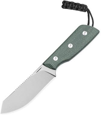 STR8DGGC Straight Line Digger Fixed Blade Knife Green