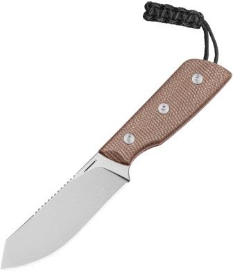 STR8DGNC Straight Line Digger Fixed Blade Knife Natural