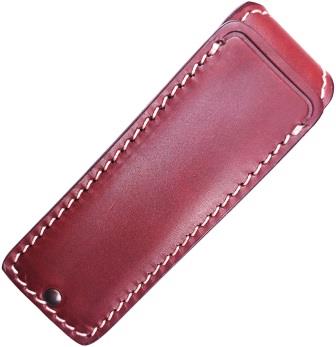STR8SMSABR Straight Line Smart Mag Knife Sheath Leather Brown 5 Inch