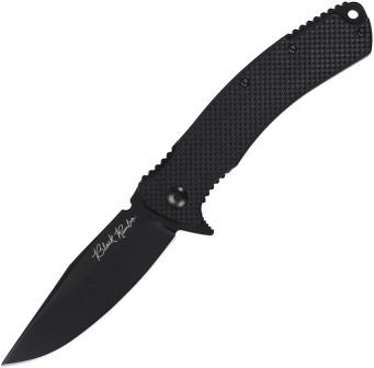 VNI34FPBBK V NIVES Black Rambo Utility Linerlock Pocket Knife