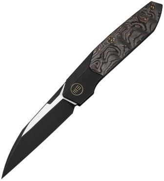 WE240071 We Knife Co Ltd Brr15 Bolster Lock Pocket Knife Copper Carbon Fiber