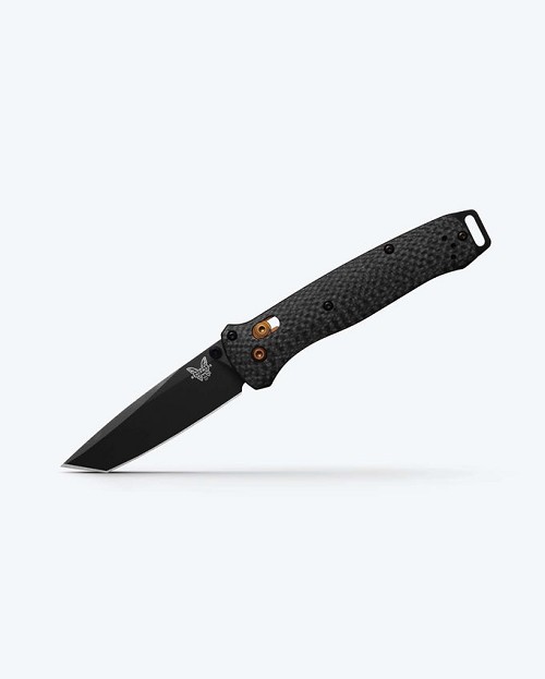 BM-537BK-10 Benchmade Bailout Pocket Knife Carbon Fiber Tanto 