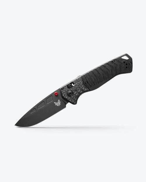 BM-593BK-01 Benchmade PSK Pocket Knife Carbon Fiber Black G10 