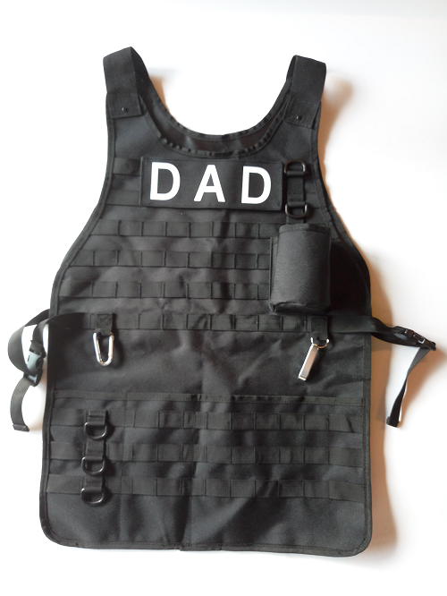 Caliber Gourmet Tactical BBQ Apron with Carabiner and Bottle Opener - CC-CBG-1028 