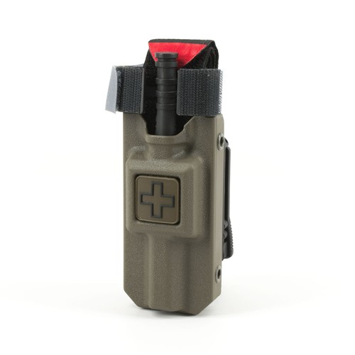 Eleven 10 RIGID TQ Case for C-A-T Gen 7 Ranger Green Plain Finish Belt Mount - E10-3021B-RGR 
