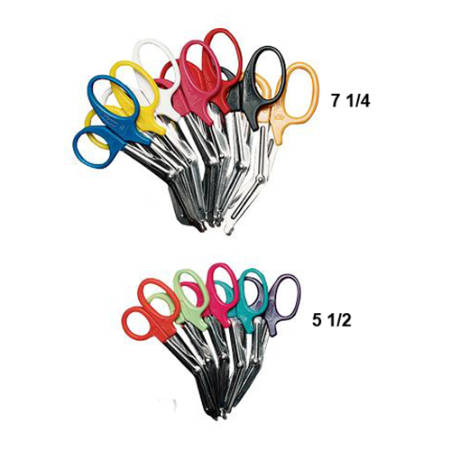 EMI - Emergency Medical EMS Shears Neon Orange 7.25 Inch - EMI-1095NO 
