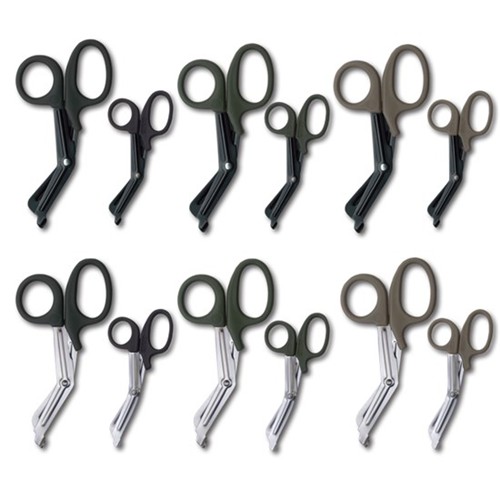 EMI - Emergency Medical Tactical Response EMS Shears Desert Sand/Black 7.25 Inch - EMI-1097-DS 