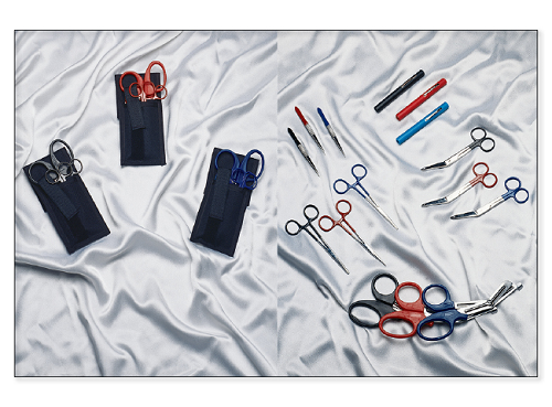EMI - Emergency Medical Colormed Holster Set Red - EMI-808 