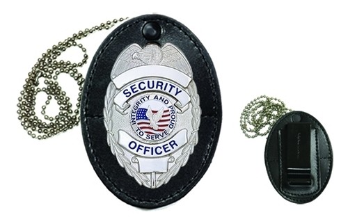 Heros Pride Universal Oval Badge Holder - 2.625 Inch x 3.625 Inch - HERO-9140S 