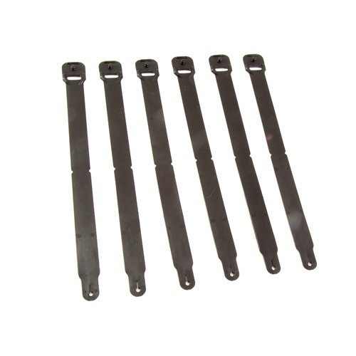High Speed Gear Book Clip Long 6 Pack - HSG-91LC06BK 