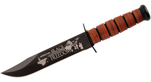 Ka-Bar US Army Commemorative Iraqi Freedom Fighting Knife - KA-9127 