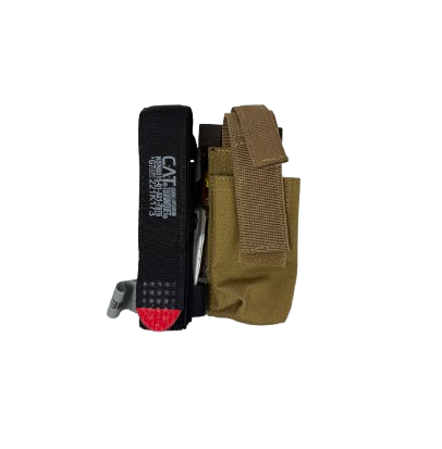 NAR-30-0001-VDTCOMBO North American Rescue Combat Application Tourniquet with Pouch 