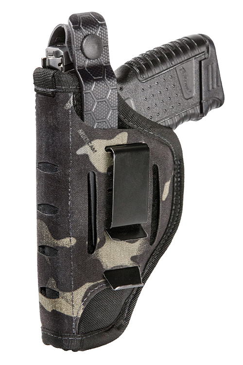 SEN-35AH05MB Sentry Nylon Outside the Pant Holster - Multicam Black - 3.25 Inch-3.75 Inch 