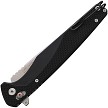 Acta Non Verba A300 A-Lock Pocket Knife Stonewash Black Flipper - ANVA300002 