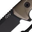 ANVP300056 Acta Non Verba P300 Fixed Blade Knife Black/Coyote Brown 