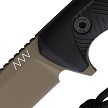 ANVP300060 Acta Non Verba P300 Fixed Blade Knife Coyote Brown/Black 