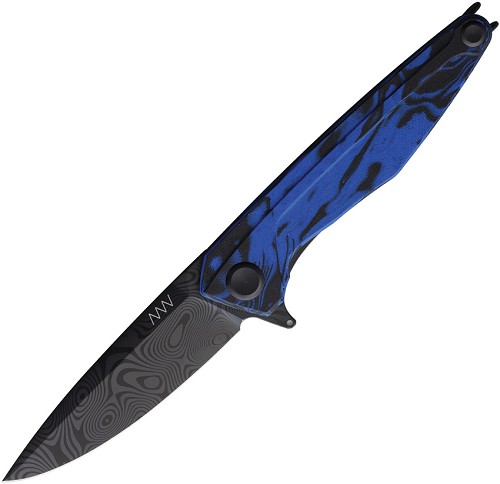 Acta Non Verba Z300 Linerlock Pocket Knife Blue - ANVZ300073 