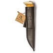 ATL958 Arctic Legend Hunters Fixed Blade Knife Curly 