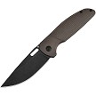Artisan SATYR Framelock Pocket Knife Bronze - ATZ1852GBBO 